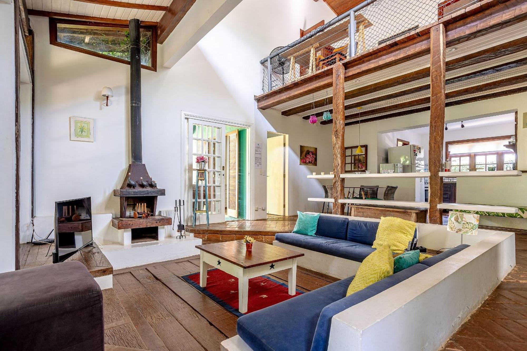 Casa Dos Passaros Na Areia A 20M Da Praia Da Baleia Com 3 Suites E 1 Dorm, Com Ar Condicionado, Wifi, Smart Tv, Cozinha Completa E Churrasqueira Sao Sebastiao  Exterior foto