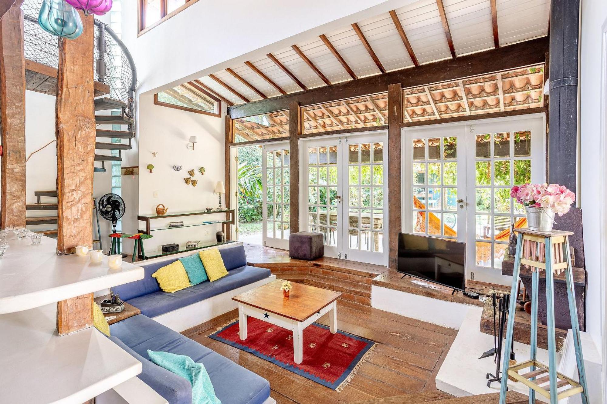 Casa Dos Passaros Na Areia A 20M Da Praia Da Baleia Com 3 Suites E 1 Dorm, Com Ar Condicionado, Wifi, Smart Tv, Cozinha Completa E Churrasqueira Sao Sebastiao  Exterior foto